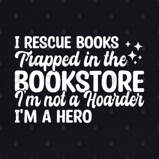 I Rescue Books Trapped In The Bookstore by Blonc